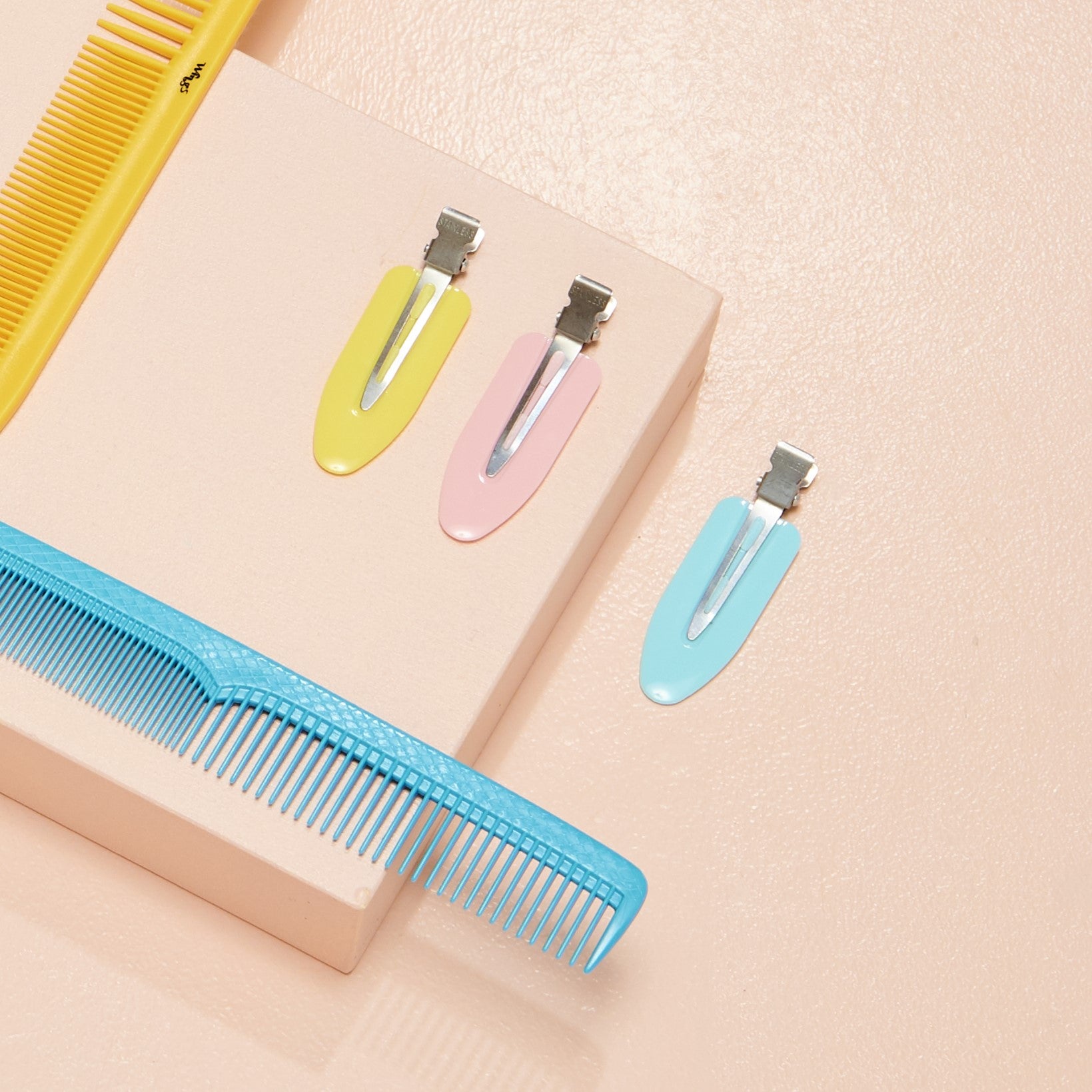 Super Single Curl Clips Pins - bunte Abteilklammer
