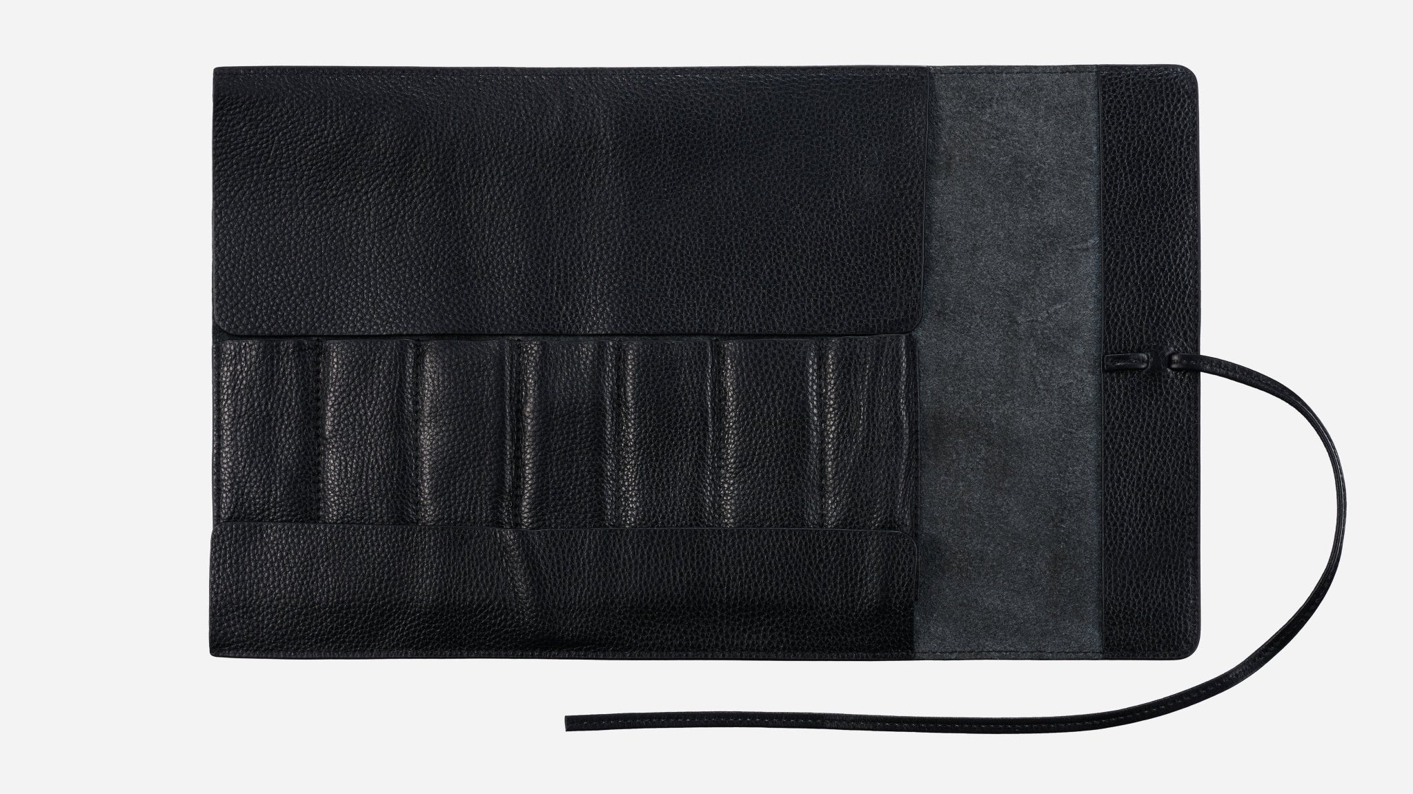 Leather Scissor Roll Ledertasche für Scheren und Haarschneidekämme