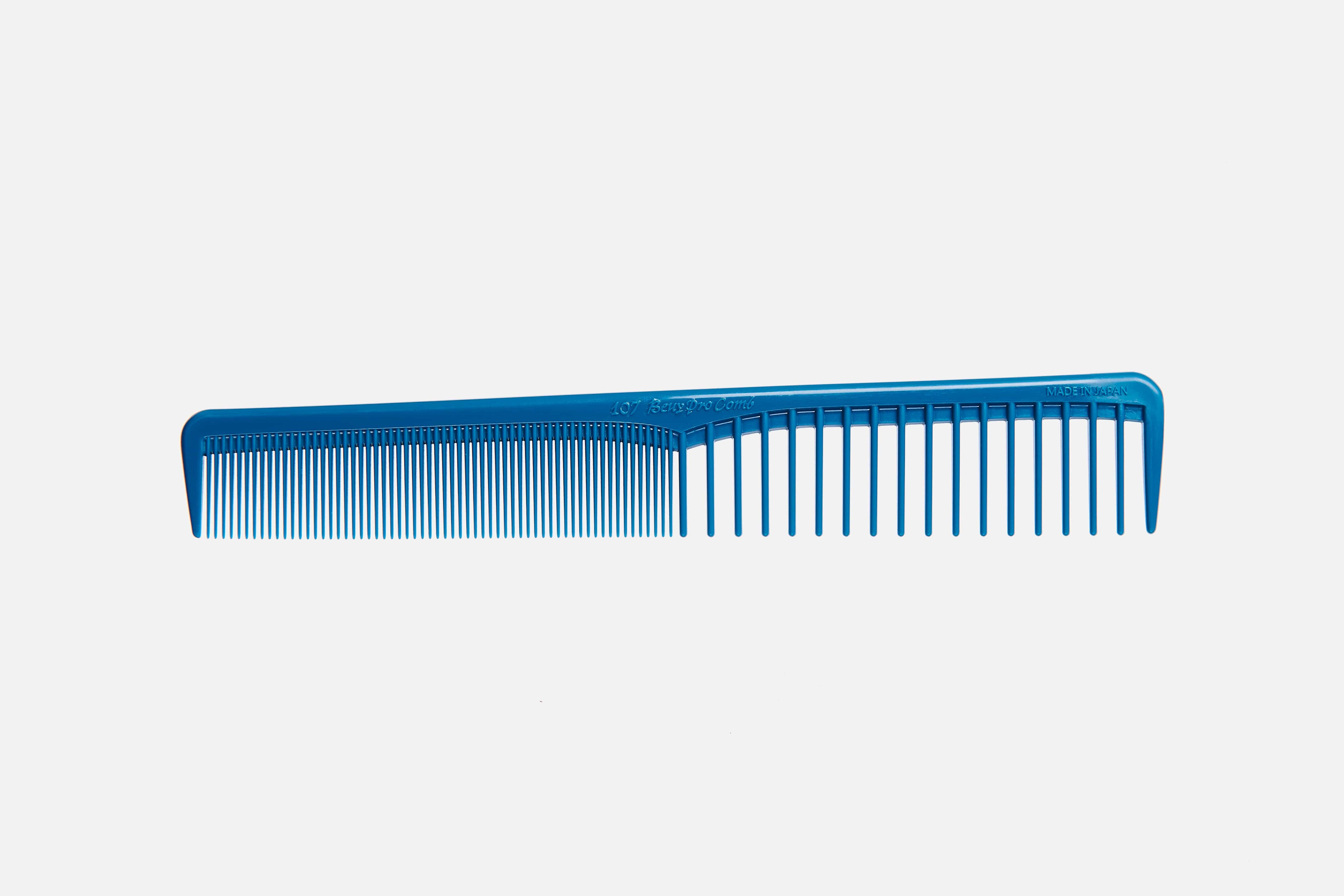 Beuy 107 blau Haarschneidekamm